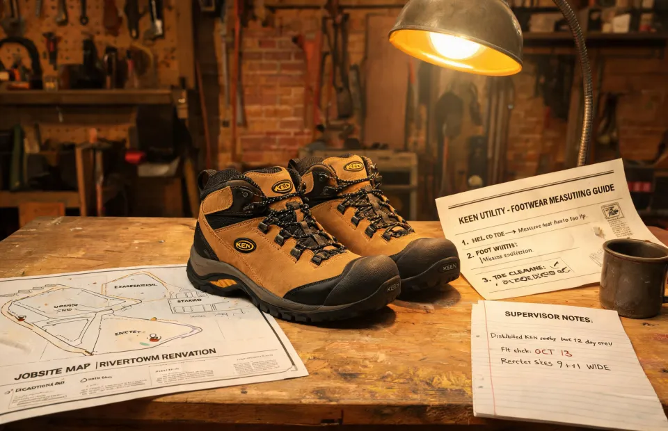 KEEN Utility footwear program video frame